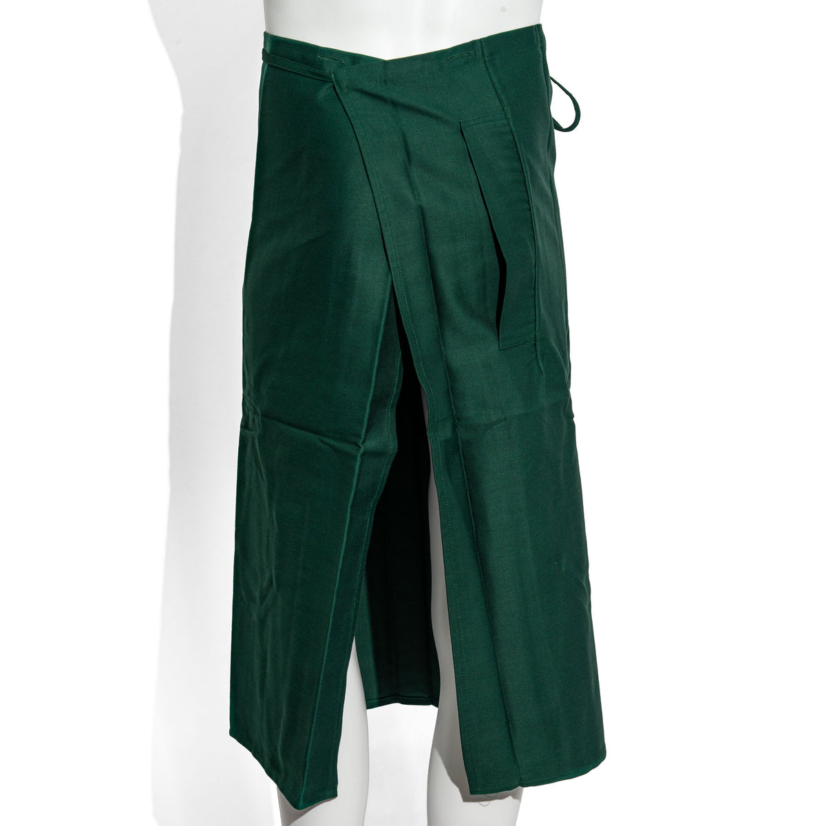 Tablier de serveur Wernesgrüner Bier Bistro Service  Vert long – Vue 3