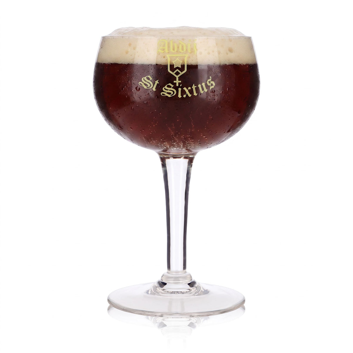 Verre à bière Westvleteren 0,45 l, forme de coupe, Abbaye Saint-Sixtus