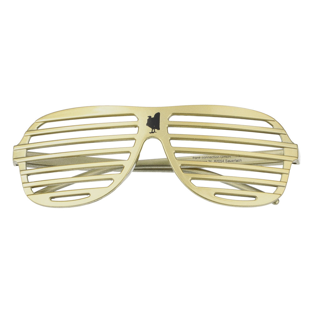 Lunettes de soleil Wild Turkey Whiskey Lunettes de fête Gold Gitter « American Honey »