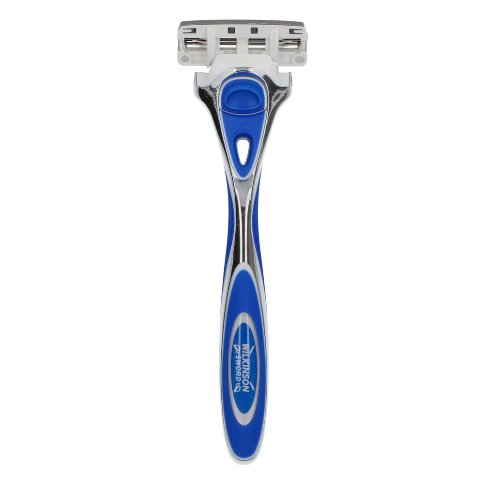 Rasoir Wilkinson Sword Hydro 3 avec 3 lames UltraGlide, bleu, rasage tout en confort