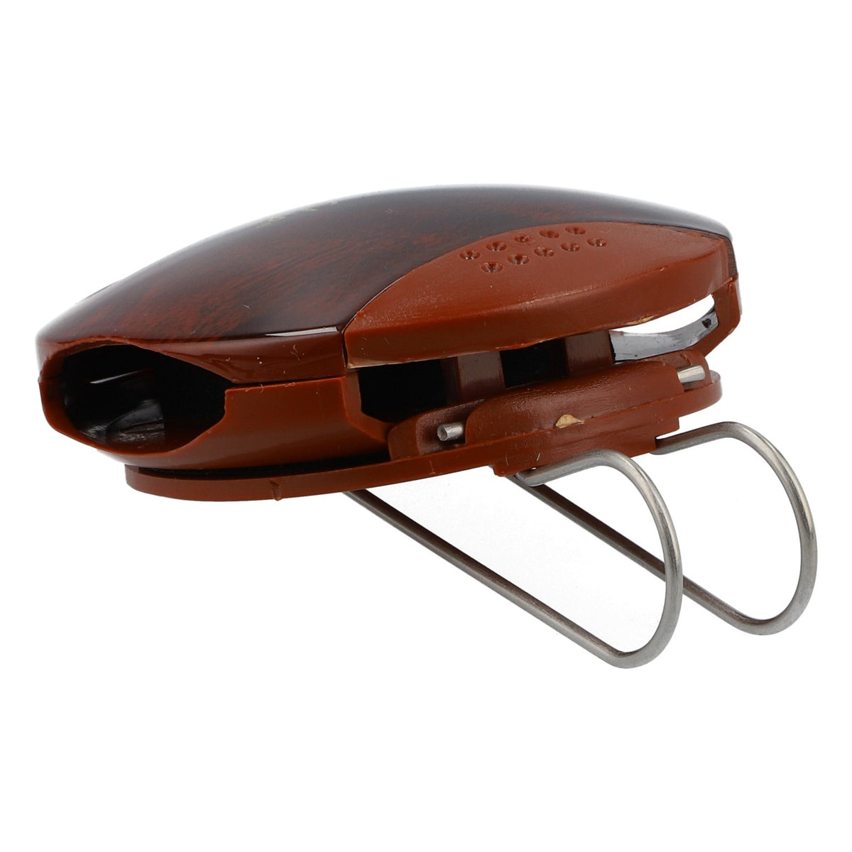 WimexX Clip pour lunettes Pare-soleil cuivré Support pour lunettes de voiture facile à utiliser – Vue 4