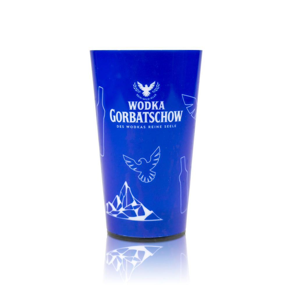 Verre à vodka Gorbatschow Lumi 0,44 l LED réutilisable en plastique Long drink