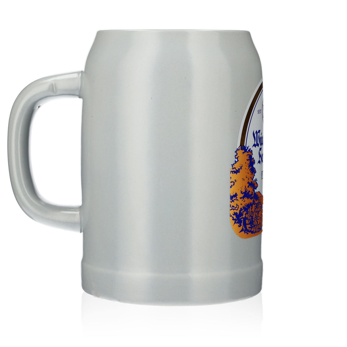 Verre à bière Würzburger Hofbräu Chope Seidel en grès 0,7 l Chope – Vue 3