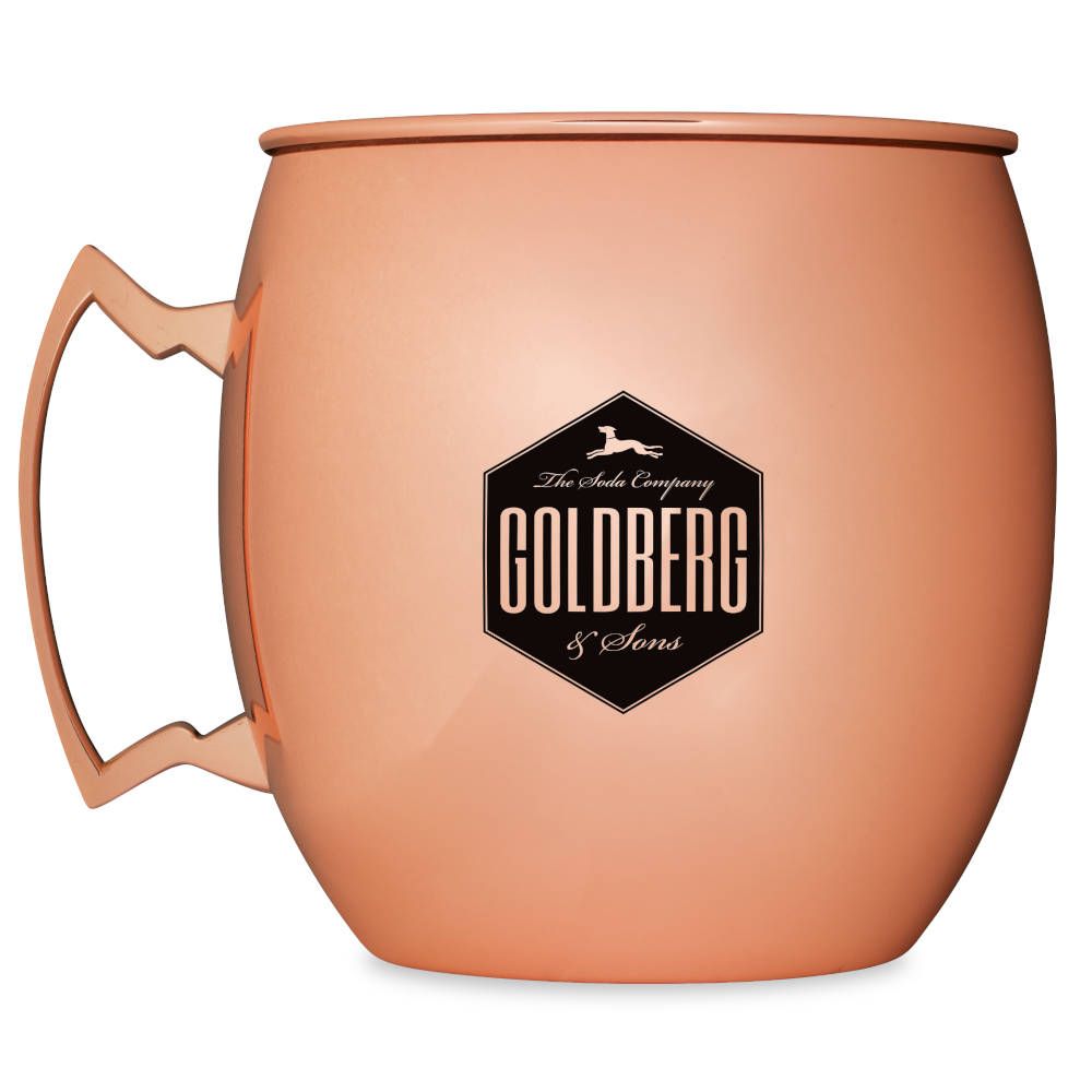 XL Goldberg Gobelet en cuivre 5 l Cocktail Longdrink Refroidisseur Verres Soda Tonic Ale Bar