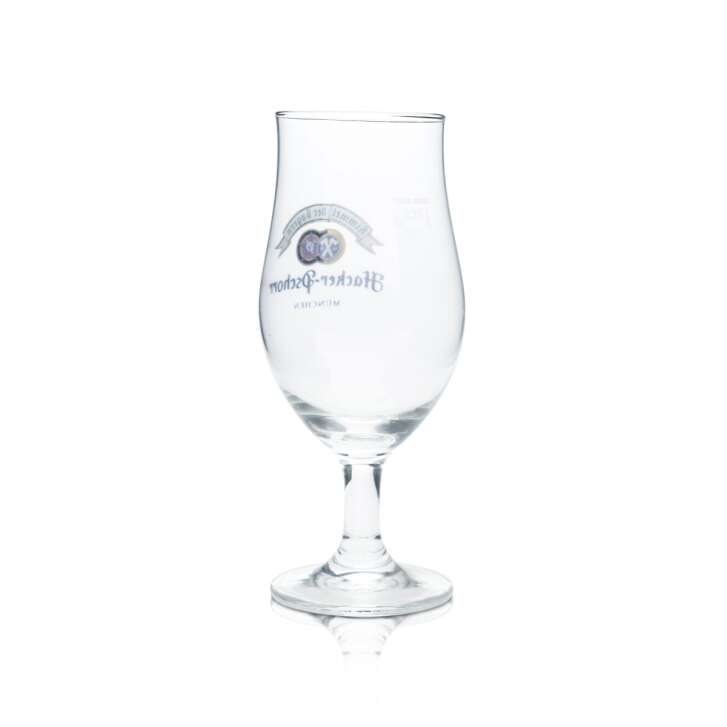 6 verres à bière Hacker Pschorr 0,25 l, forme tulipe, coupe, ciel de Bavière