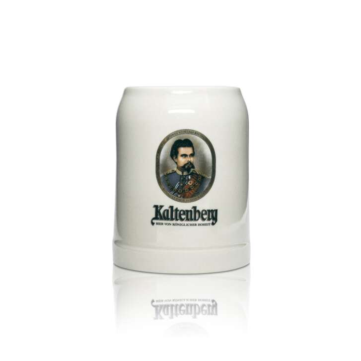 Kaltenberg Collectionneur Verre 0,3l Bière Terre cuite Chope Humpen Seidel Roi Louis II Rare
