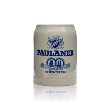 Verre à bière Paulaner 0,5l Ton Krug Humpen...