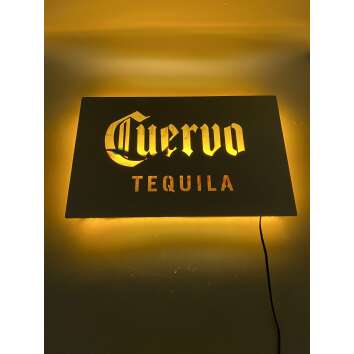 1x Jose Cuervo Tequila Enseigne lumineuse LED argent avec...