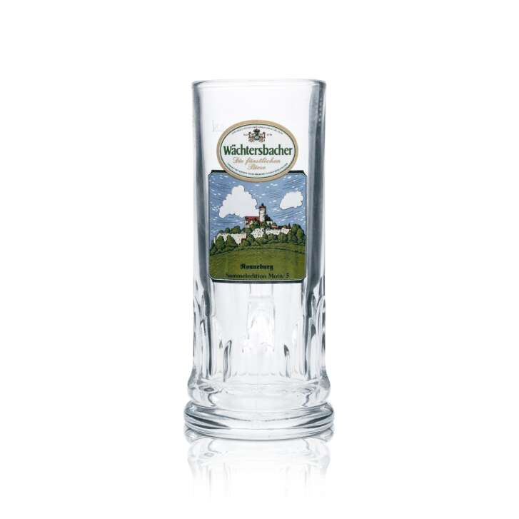Wächtersbacher Bier Glas 0,25l Krug Humpen Seidel Gläser Sammel Edition Motif 5