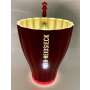 1x Piper-Heidsieck Champagne Refroidisseur LED single rouge
