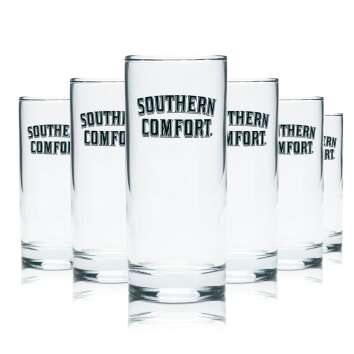 6x Southern Comfort verre à whisky 0,2l gobelet...