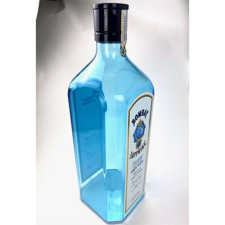 1 bouteille de gin Bombay Sapphire 6 l en plastique bleu