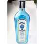 1x Bombay Sapphire Gin Bouteille de présentation 6l bleu plastique