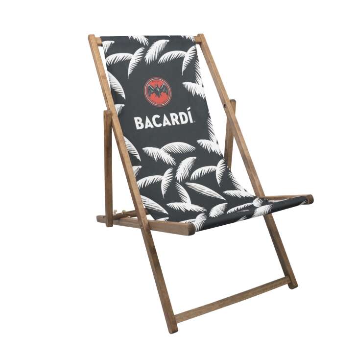 Chaise longue Bacardi Lounge Möbel Deckchair Pliable Camping Beach Garten Beach