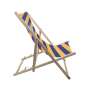 Orangina Chaise longue Lounge Meuble Deckchair Pliable Camping Plage Jardin Beach