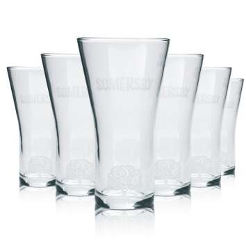 6x Somersby Cider verre 0,3l gobelet coupe long drink...