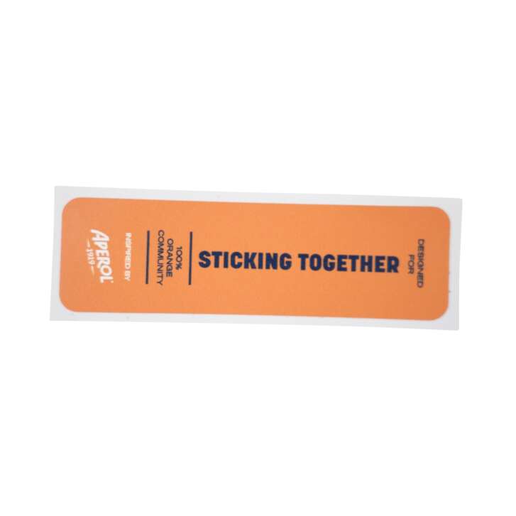 Aperol Spritz Sticker 9,8x2,7cm Sticking Together Promotion publicitaire