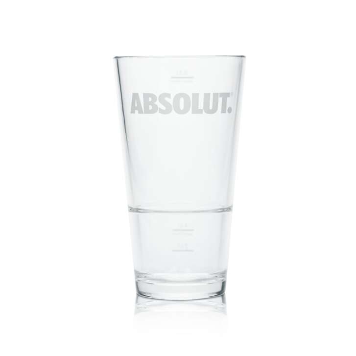 Absolut Gobelets en verre 0,3l plastique dur verres réutilisables calibrés Gastro