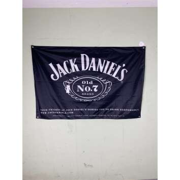 1x Jack Daniels Whiskey drapeau noir 150 x 100