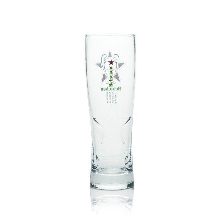 Verre Heineken Pokal 0,25 l, verres profilés, édition collector Champions League, bière