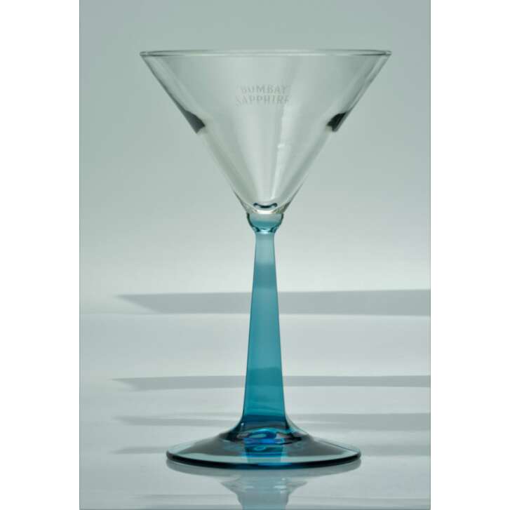 6 verres à gin Bombay Sapphire 0,1l Verre à Martini ancien design nouveau