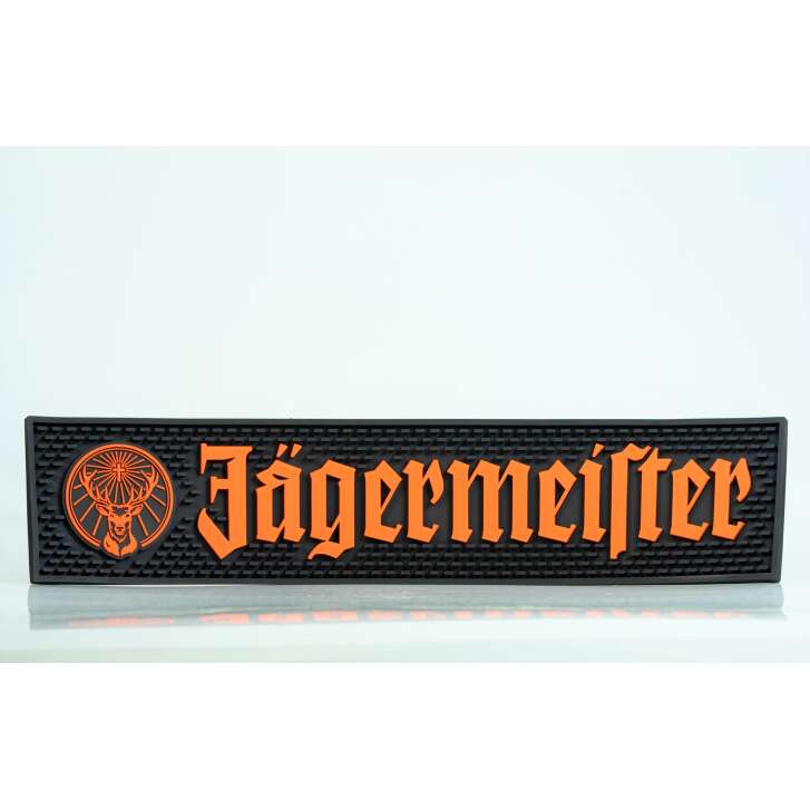 1x Jägermeister liqueur grand tapis de bar nouveau logo 58,5 x 13