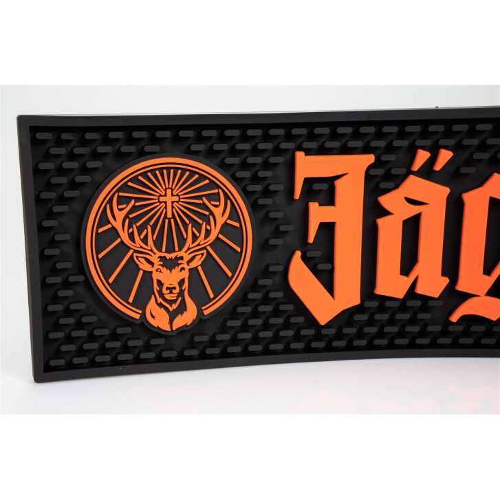 1x tapis de bar Jägermeister grand format nouveau logo 58,5 x 13
