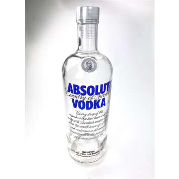 1x Absolut Vodka bouteille show 4,5l avec carton