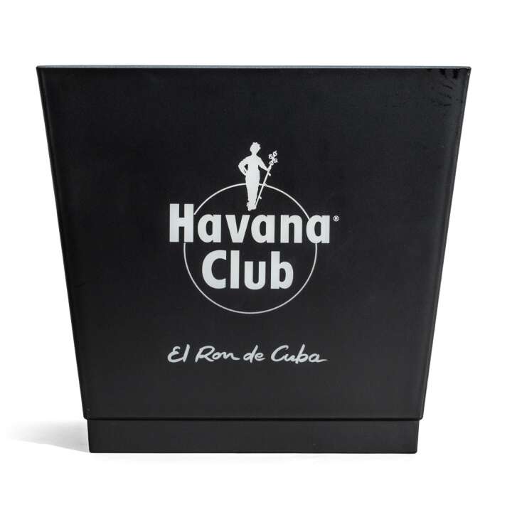 Havana Rum Cooler LED Bac à glaçons rechargeable Glacière Icecube noir 4 angles