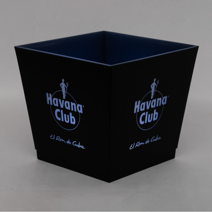 Havana Rum Cooler LED Bac à glaçons rechargeable Glacière Icecube noir 4 angles