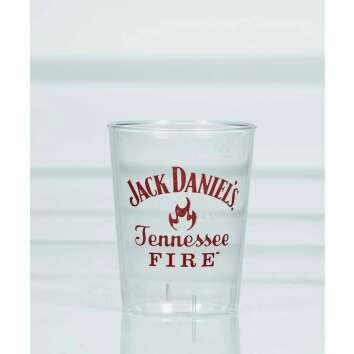 50x Jack Daniels Whiskey gobelets jetables Shot Fire