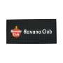 Havana Club Tapis égouttoir Tapis de bar 45 x 22 cm Noir Caoutchouc Tapis de service Comptoir
