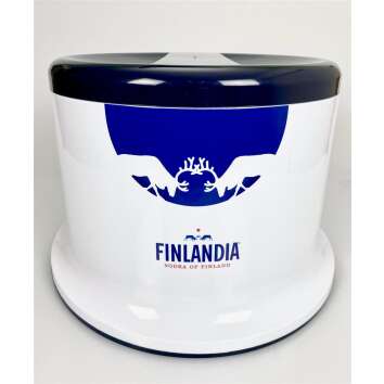 1x Finlandia Vodka refroidisseur 10l bleu/blanc