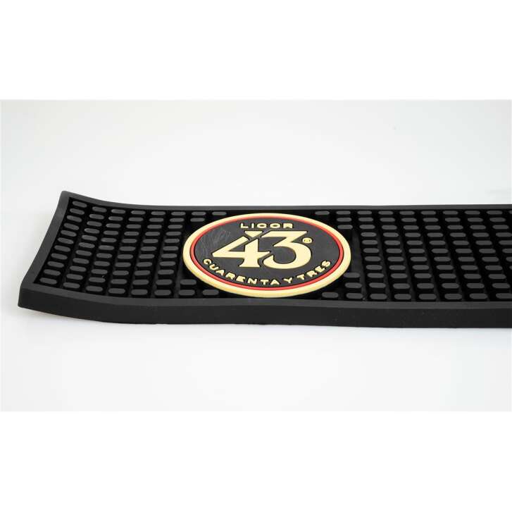 1x tapis de bar Likör43 noir 59 x 9 x 1