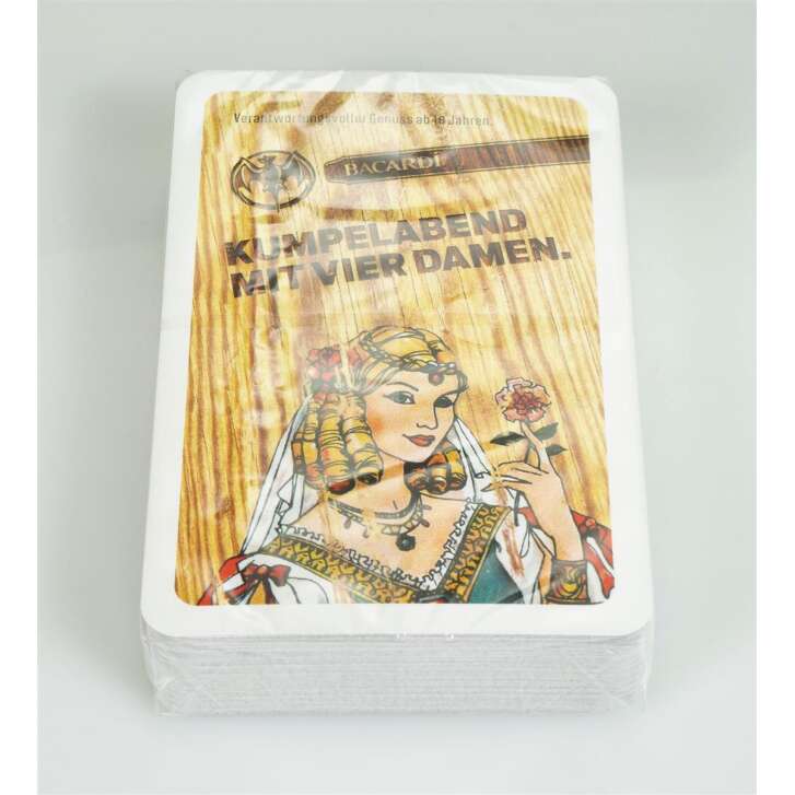 1 jeu de cartes Bacardi Rum Oakheart