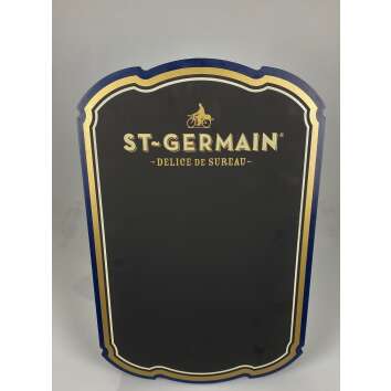 1x St. Germain Liqueur Tableau à craie bleu avec...