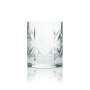 6x Dewars verre 0,2l contour tumbler verres à scotch whiskey White Label Scotland