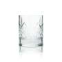 6x Dewars verre 0,2l contour tumbler verres à scotch whiskey White Label Scotland