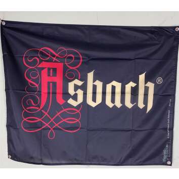1x Asbach Uralt drapeau noir 95 x 80