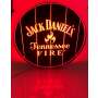 1x Jack Daniels Whiskey LED panneau Fire rouge optique tonneau