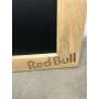 1x Red Bull Energy tableau à craie en chêne massif 100 x 60 cm