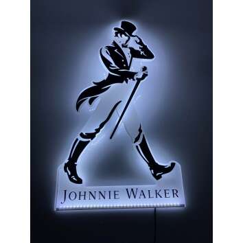 1x Johnnie Walker Whiskey enseigne lumineuse mâle...