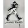 1x enseigne lumineuse Johnnie Walker Whisky Logo noir et blanc 70 x 39 x 1