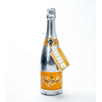 1x Veuve Clicquot Champagne bouteille pleine Rich 0,7l