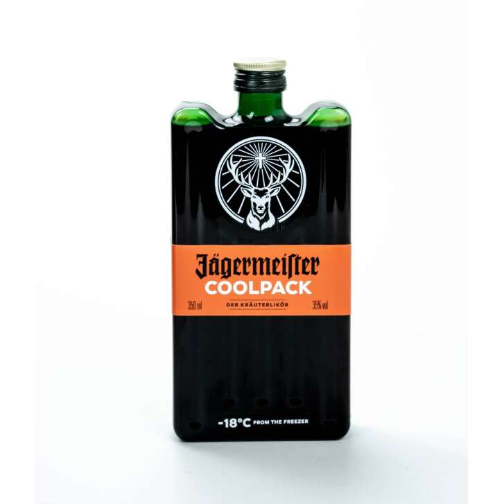 1x Jägermeister liqueur pleine bouteille Coolpack 350ml