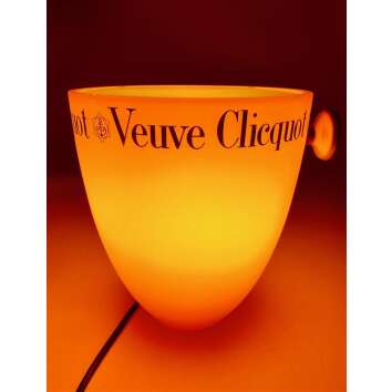 1x Veuve Clicquot lampe à champagne dans le seau...