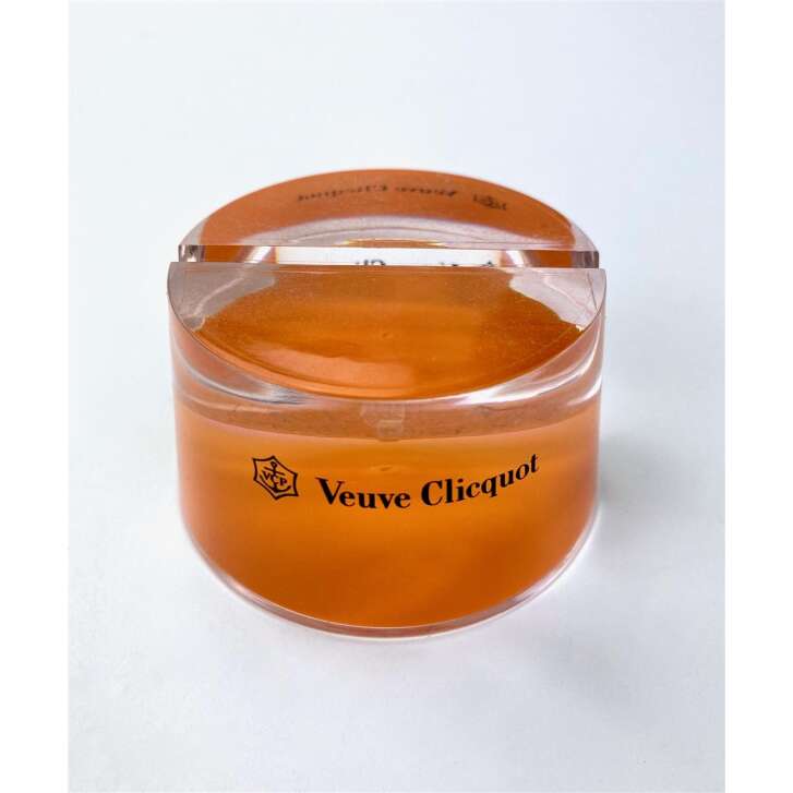 1x Veuve Clicquot Champagne Présentoir de table orange