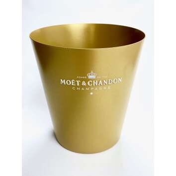 1x Moet Chandon Seau à Champagne Métal Or...
