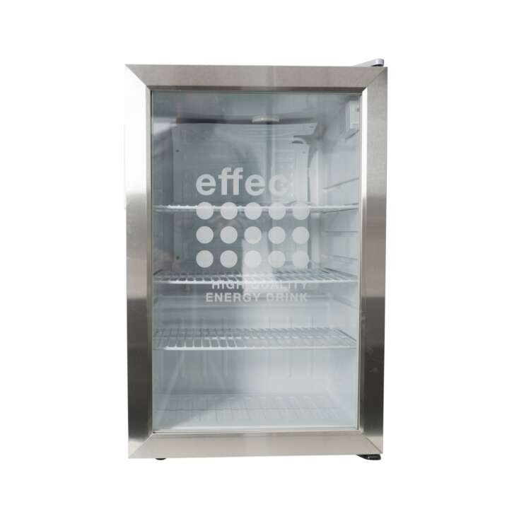 Effect Réfrigérateur Cooler Eco LED Illuminated Refroidisseur de boissons Silvercool Fridge