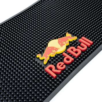 Red Bull Tapis de bar XL 60x30cm Tapis dégouttage...